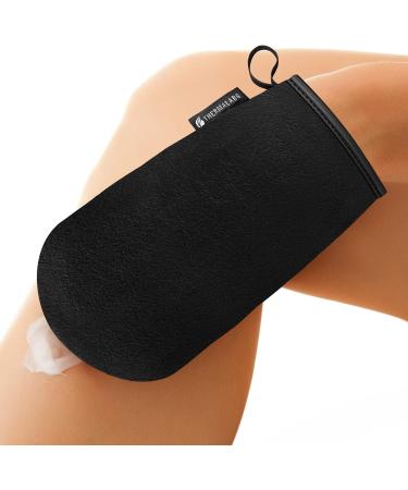 Ultimitt Double Self Tanning Applicator Mitts Set | Reusable Streak-Free Bronzing Gloves for Sunless Tan | BLACK | International Shipping Available - Buy Online on SooperMarket.com