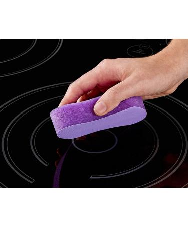 Scotch-Brite Cooktop Glass Stovetop Cleaning Pads - 4 Count, Multi-Color - Tackle Burnt-On Messes Efficiently - Buy Online on SooperMarket.com