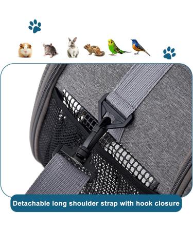 Gecheer Bird Carrier Bird Backpack Carrier Portable Folding Oxford Cloth Bird Bag Parrot Pigeon Small Pet Outing Bag - Buy Online on SooperMarket.com