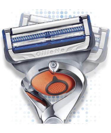 Gillette SkinGuard Flexball Razor for Men - Clinically Tested Sensitive Skin Razor + 3 Blades | International Shipping - Buy Online on SooperMarket.com