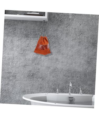 Baluue Hair Dryer Storage Bag Drawstring Hair Dryer Bag Hair Dryer Sack Hair Dryer Travel Bag Pvc 32x28x0.6cm Coffee - Buy Online on SooperMarket.com