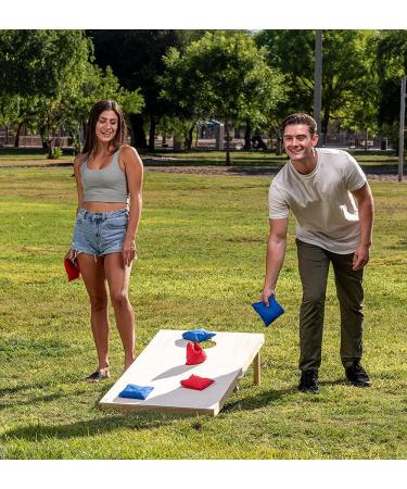 JOYIN 9 Pcs Cornhole Bean Bags Set - Weather Resistant Durable Outdoor Game Bags - Buy Online on SooperMarket.com