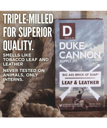 Duke Cannon Great American Frontier Men's Big Brick of Soap Set - Fresh Cut Pine, Leaf & Leather, Campfire - Buy Online on SooperMarket.com