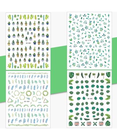 Whaline 3D Nail Art Stickers - 1000+ Self-Adhesive Designs for Women & Girls | Flamingo, Cactus, Fruits, Ocean & More | Manicure DIY & Nail Salon | 12 Sheets - Buy Online on SooperMarket.com