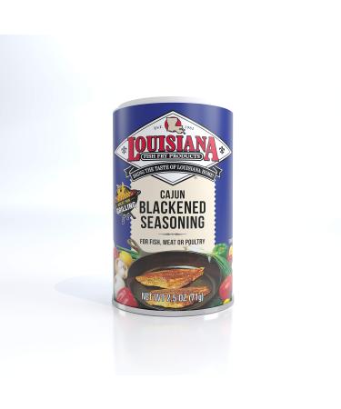 Louisiana Fish Fry Cajun Blackened Seasoning, 2.5 Ounce -- 3 per case.