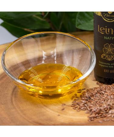 Naturezon Bio Linseed Oil 100ml - Freshly Pressed Cold-Pressed Oil | Pre-Order Now for International Shipping - Buy Online on SooperMarket.com