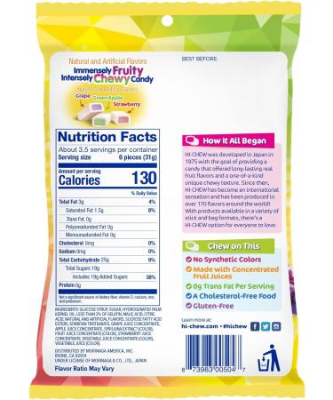 Hi-Chew Regular Mix Candy 100 g - Buy Online on SooperMarket.com