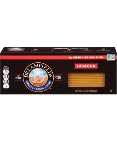 Dreamfields Healthy Pasta Living Lasagna, 13.25-Ounce Boxes (Pack of 6)