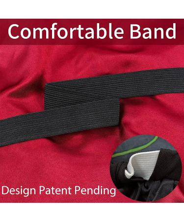 Satin Bonnet 3PCS Silk Hair Bonnet for Women - Black, Leopard, Red - Soft Sleep Cap for Braids, Natural Curly Hair - Satin Sleeping Cap - Buy Online on SooperMarket.com