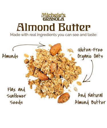 Michele's Granola Almond Butter | Gluten-Free & Non-GMO | 2.25 LB Bulk Bag - Buy Online on SooperMarket.com