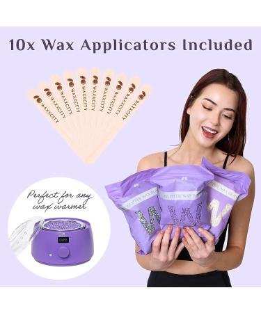 Waxxcity Hard Wax Beads 1lb - Lavender Scented | Premium Hair Removal Wax - Buy Online on SooperMarket.com