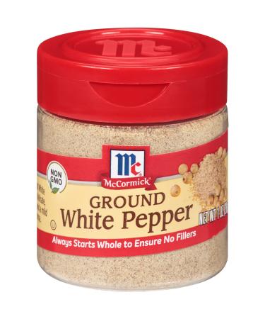 McCormick Ground White Pepper, 1 oz