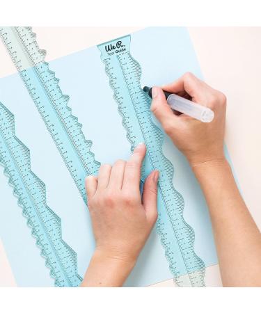 We R Memory Keepers Tear Rulers - Perfect for Clean and Precise Paper Tearing - Buy Online on SooperMarket.com