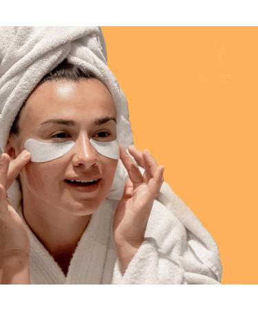 By Nature Vitamin C + Caffeine Under Eye Mask Patches - Brightening & Hydrating - 5 Pairs - Buy Online on SooperMarket.com