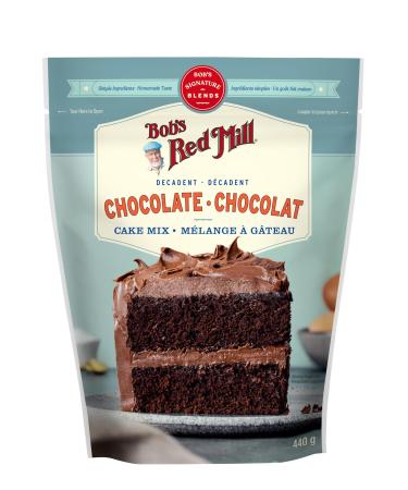 Bob's Red Mill Non-GMO Decadent Chocolate Cake Baking Mix 440 gr (Pack of 1)