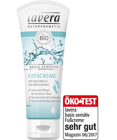 Lavera base sensitive foot cream
