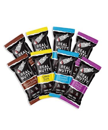 FBOMB Keto Bar - Maple Pecan | Low Sugar, 7g Net Carbs, All-Natural Snack Bars | Gluten-Free, Paleo Friendly (12 ct) - Buy Online on SooperMarket.com