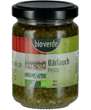 bio-verde wild garlic pesto vegan (2 x 125 ml) 125 ml (pack of 2)