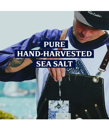 Vancouver Island Flaky Sea Salt - 8.8 oz | Hand Harvested Large Flake Salt for Seasoning, Baking, Cooking & Finishing - All Natural - Buy Online on SooperMarket.com