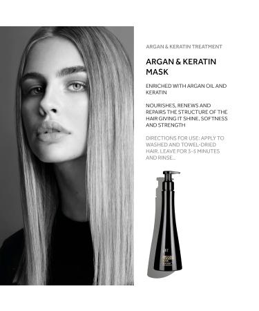 pH Labs Argan & Keratin Shampoo Hair Mask & Elixir Set | Hydrating Color Protection for Lustrous Hair - Buy Internationally - Buy Online on SooperMarket.com