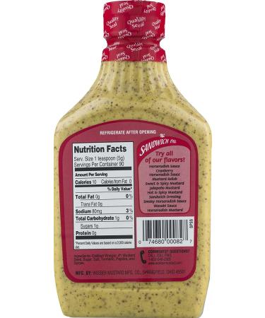 Woeber's Sweet and Spicy Mustard 16oz - Shop Now - Buy Online on SooperMarket.com