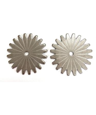 Stainless Steel Spur Rowels - Thin Square 10pt | AJ Tack Wholesale - Buy Online on SooperMarket.com