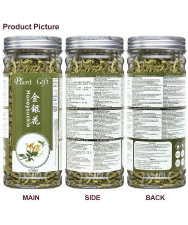Buy 100% Natural Plant Poison Honeysuckle Tea - 40g Loose Herbal Tea Dried Flowers - Giesel Shit Wild Lonice Japonica - Buy Online on SooperMarket.com