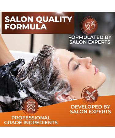 Moroccan Argan Oil Shampoo - Sulfate Free Hydrating Anti-Frizz Care for All Hair Types | Deep Moisturizing Treatment for Color Treated & Damaged Hair - Buy Online on SooperMarket.com
