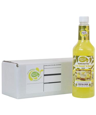 Master of Mixes Sweet N' Sour Lite Drink Mix, Ready To Use, 1 Liter Bottle (33.8 Fl Oz), Individually Boxed 33.8 Fl Oz (Pack of 1)