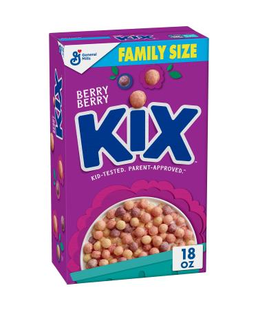 Berry Berry Kix, Whole Grain Breakfast Cereal, 18 oz