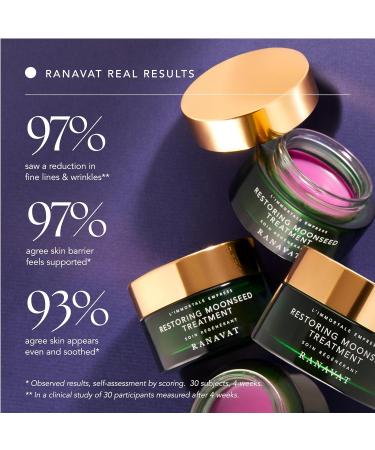 RANAVAT Restoring Moonseed Rescue Balm | Anti-Aging & Redness Relief | Overnight Balm to Oil Mask | All Skin Types (1.7 oz - Buy Online on SooperMarket.com