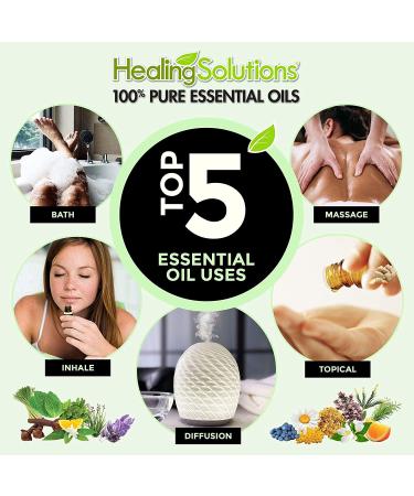 Organic Ginger Essential Oil - Healing Solutions 10ml - 0.33 fl oz - Buy Online on SooperMarket.com