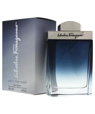 Salvatore Ferragamo Subtil EDT Spray for Men 3.4oz - Buy Online on SooperMarket.com