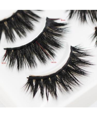 20 Pairs 3D Mink Eyelashes - Fluffy & Dramatic 17-18mm False Lashes for Wholesale Makeup - Buy Online on SooperMarket.com
