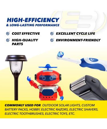 Buy Exell 2/3AA NiMH 700mAh Rechargeable Battery - Ideal for Dust Busters & Lascar EL-USB-1-PRO | International Shipping Available - Buy Online on SooperMarket.com