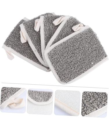 Baluue 5pcs Flip Soap Foam Net Soap Bath Accessory Net Foam Soap Cotton Linen Khaki - Buy Online on SooperMarket.com