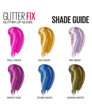 Maybelline Lip Studio Glitter Fix Glitter Lip Gloss - Wicked Tease 0.17 fl. oz - Buy Online on SooperMarket.com
