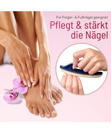 Nail Buffing Kit : Leather Buffer ( Polisher ) and Powder - Buy Online on SooperMarket.com