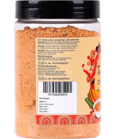 South Indian Style Instant Tomato Coconut Chutney Powder 200G / 7Oz Nariyal Ki Chutney Just Water  - Buy Online on SooperMarket.com