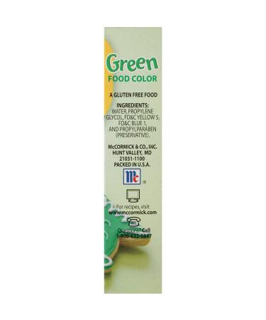 McCormick Green Food Color 1 fl oz - Vibrant Natural Coloring for Baking and Cooking - Buy Online on SooperMarket.com