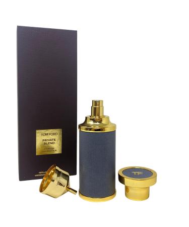 Tom Ford Private Blend Grey Refillable Atomizer + Funnel - LIQUID NOT INCLUDED