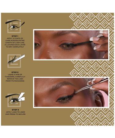 Eylure PROMAGNETIC Magnetic Eyeliner & Faux Mink Lash Kit - No Glue Medium/Long Flares for Easy Application | International Shipping Available - Buy Online on SooperMarket.com