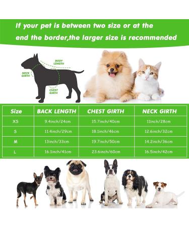 2 Piece Clear Pet Dog Raincoat Hooded Rain Jacket for Small Medium Dogs - Blue/Green S - Buy Online on SooperMarket.com