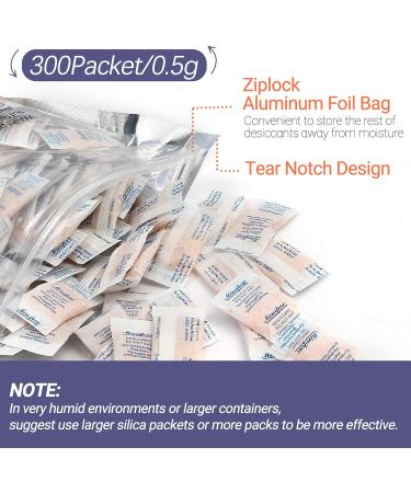 LotFancy Desiccant Silica Gel - 155g Moisture Absorber Safe & Odorless for International Shipping - Buy Online on SooperMarket.com