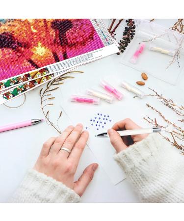 ZYNERY Diamond Painting Wax & Pen Replacement Kit - 12 PCS | 5D Diamond Art Accessories - Buy Online on SooperMarket.com