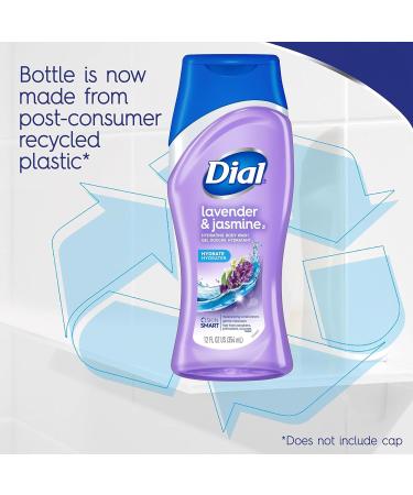 Buy Dial Body Wash Lavender & Jasmine | 12oz Pack of 6 | International Shipping Available - Buy Online on SooperMarket.com