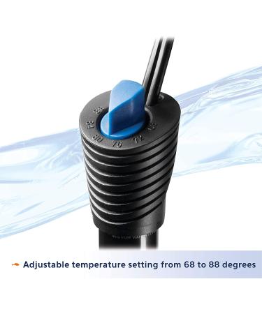 Aqueon 200 Watt Submersible Aquarium Heater for 75 Gallon Tanks - Buy Online on SooperMarket.com