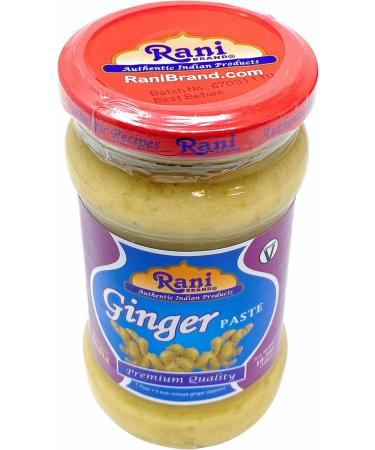 Rani Ginger Cooking Paste 10.5oz (300g) Glass Jar - Vegan, Gluten Free, Non-GMO | Indian Origin | 300g (Pack of 1) - Buy Online on SooperMarket.com