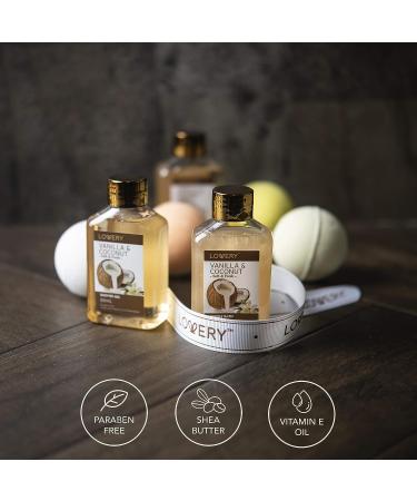 Birthday Gifts: Bath Bombs Gift Set - Home Spa Set with Shower Gel, Shampoo, Bubble Bath & 9 Huge Shea & Coco Butter Bombs - Vanilla Coconut Scented - Vitamin E Infused - Buy Online on SooperMarket.com