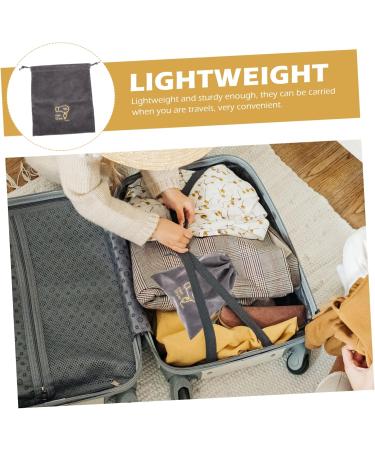 Gogogmee 2pcs Hair Dryer Bag Storage Bags Makeup Travel Bag Multifunctional Drawstring Bags Velvet Bag - Buy Online on SooperMarket.com